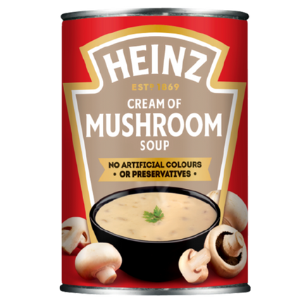 Heinz Cream Of Mushroom Soup 400G UK ( BB 07/2025 )