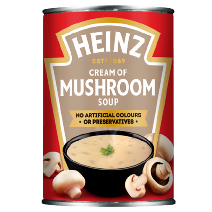 Heinz Cream Of Mushroom Soup 400G UK ( BB 09/2025 )