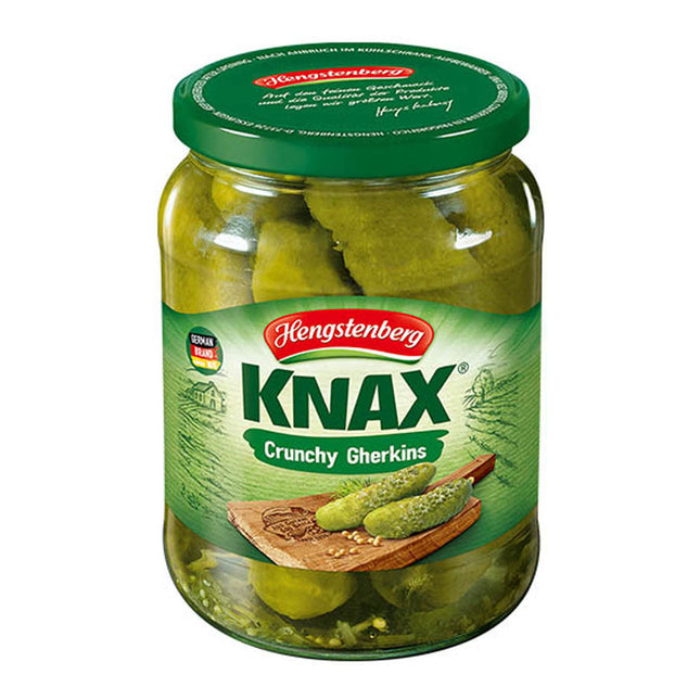 Hengstenberg Knax Crunchy Gherkins 670G ( BB 31/12/2026 )