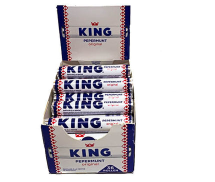 Kings Mints King Peppermunt / Peppermint Original 44G ( BB 30/07/2027 ) – Eurofood