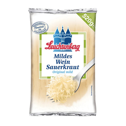 Leuchtenberg Original Mild Sauerkraut 520G ( BB 12/2024 )
