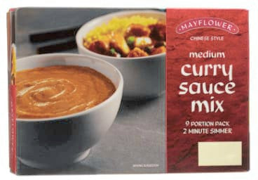 B&m Mayflower Curry Sauce Powder Chilli Sauce Mayflower Sauce