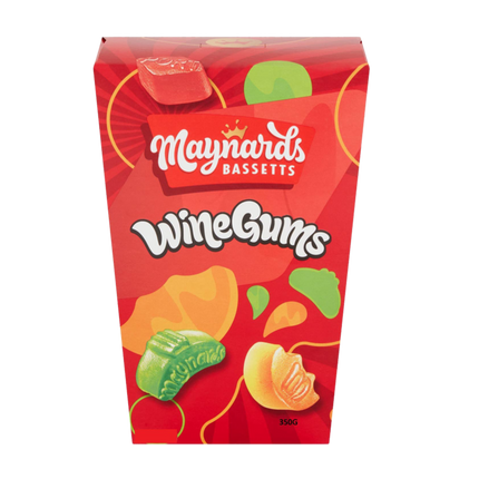 Maynards Bassetts Wine Gums Gift Box 350G ( BB 03/07/2025 )