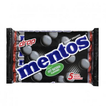 Mentos Licorice Drop Rolls 37.5G ( BB 01/2026 )