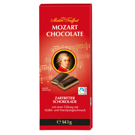 Maitre Truffout Mozart Dark Chocolate Bar 143G ( BB 22/02/2025 )