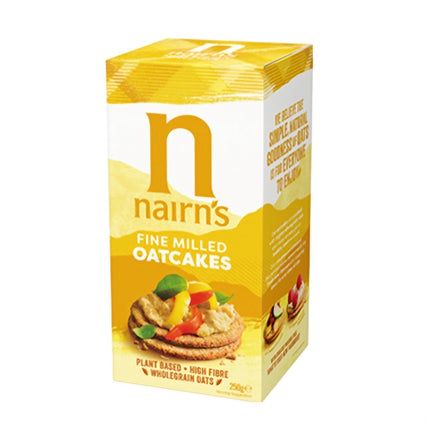 Nairn's Fine Milled Oatcakes 218G ( BB 15/05/2025 )