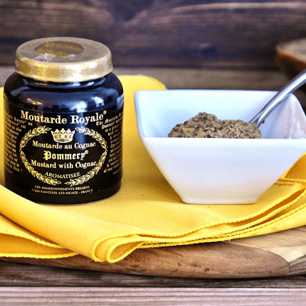 Pommery Moutarde Royal Mustard Cognac in Ceramic Pot 100G ( BB 28/08/2026 )
