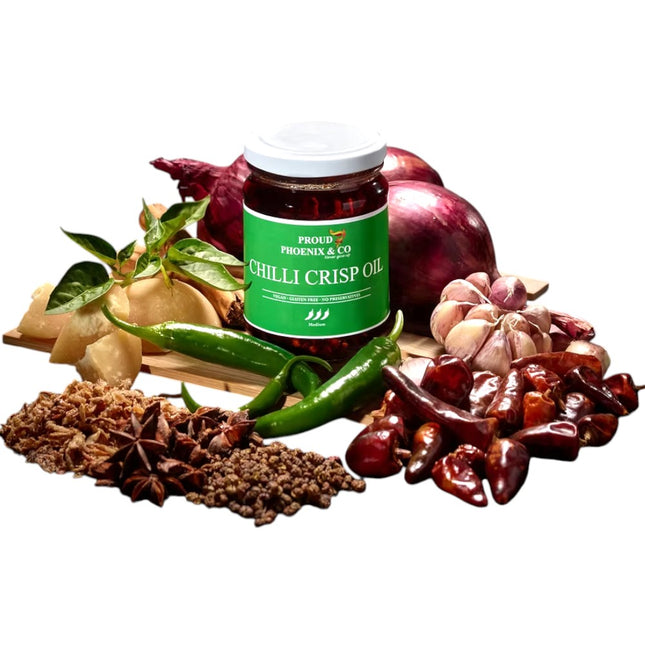 Proud Phoenix & Co Chilli Crisp Oil Hot 250G ( BB 30/05/2026 )