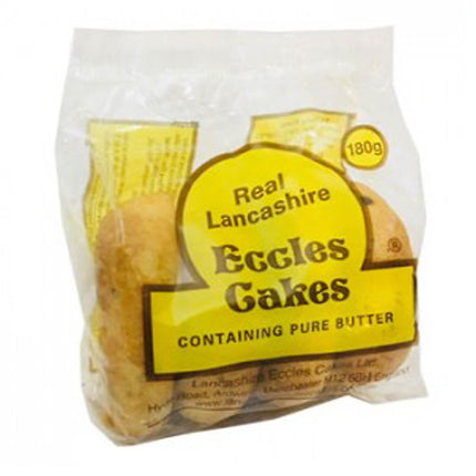 Real Lancashire Eccles Cakes 200G ( BB 25/07/2025 )