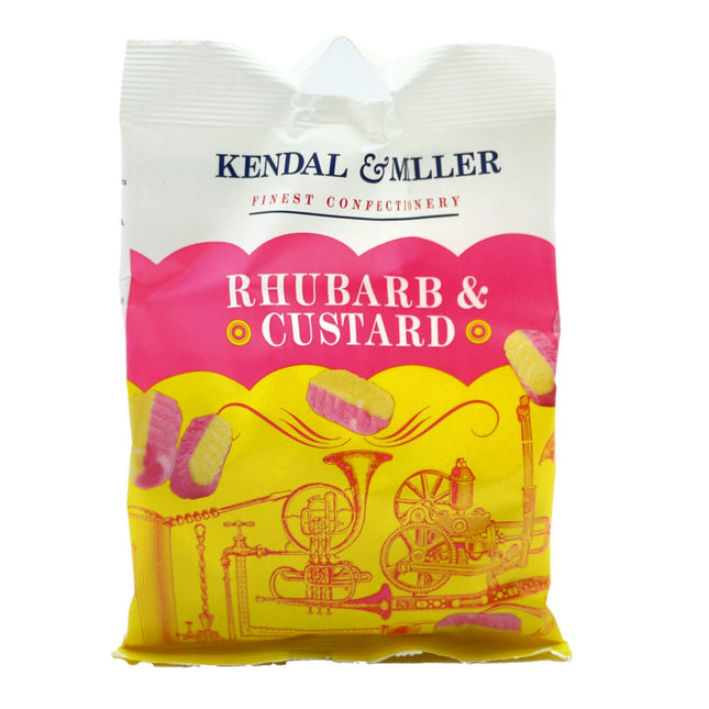 Kendal & Miller Rhubarb & Custard Flavour 170G ( BB 28/02/2026 )