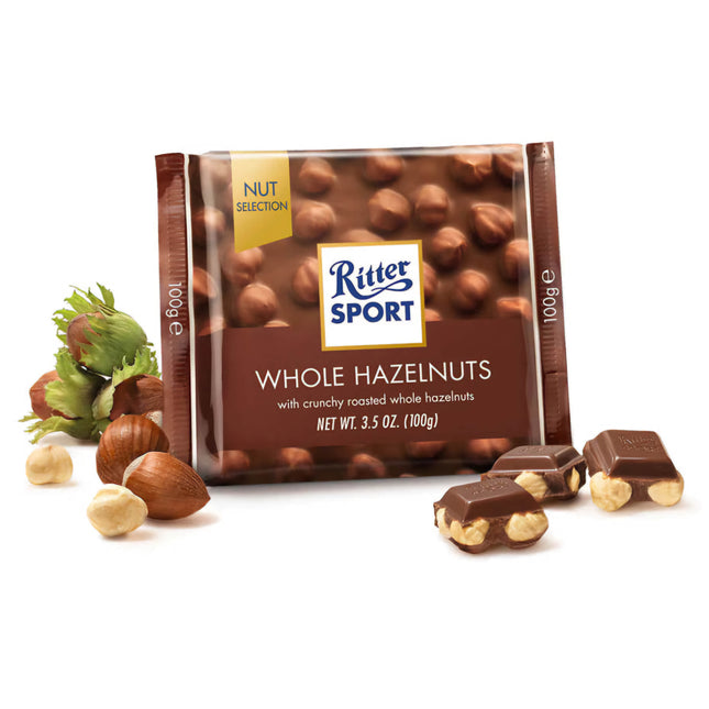 Ritter Sport Whole Hazelnuts 100G