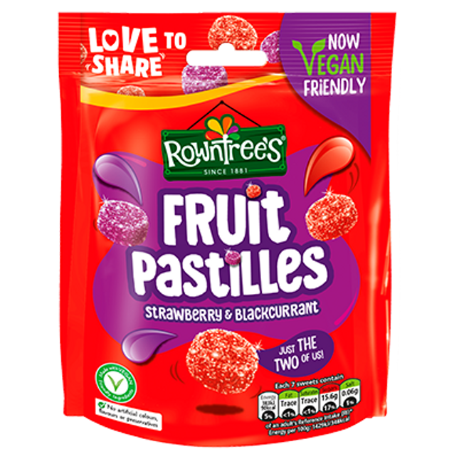 Rowntree's Sour Watermelon Flavour Lollies 130G ( BB 30/11/2026 )
