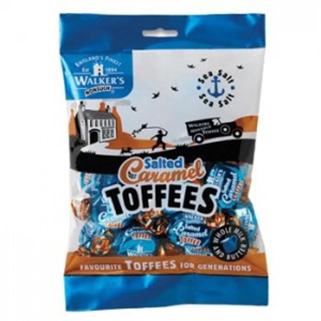 Walker's Salted Caramel Toffees 150G ( BB 20/11/2026 )