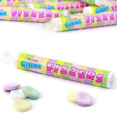 Swizzels Gaint Fizzers 40g ( BB 31/09l7/2025 )