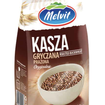 Melvit Roasted Buckwheat Cryczana Kasza Prazona 400G ( BB 21/07/2025 )