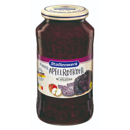 Stollenwerk Red Cabbage with Apple 680G ( BB 09/2025 )