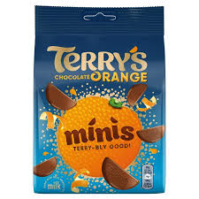 Terry's Orange Milk Chocolate Minis 95G ( BB 28/08/2025 )