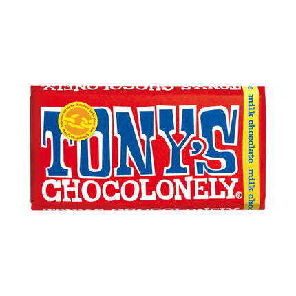 Tony's Chocolonely Milk Chocolate 180G ( BB 04/08/2026 )
