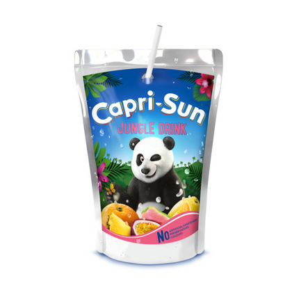 Capri-Sun Jungle Drink 8 X 200ml 8 Packs ( BB 31/12/2024 )