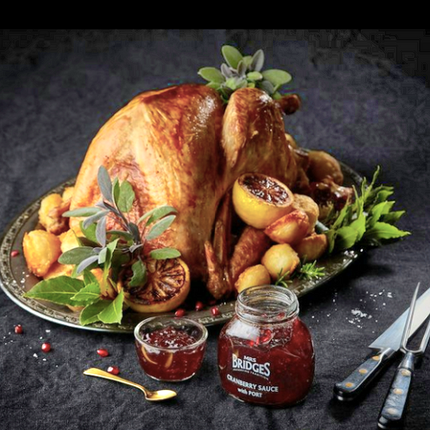 Mrs Bridges Cranberry Sauce with Port 340G ( BB 11/2027 )