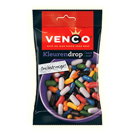 Venco Kleurendrop / Coloured Licorice 166g ( BB 10/05/2025 )