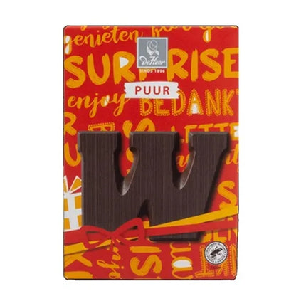 De Heer Dark Chocolate Letters  ( BB 31/03/2025 )