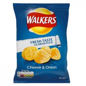 Walkers Cheese & Onion 32.5g (BB 25/01/2025 )