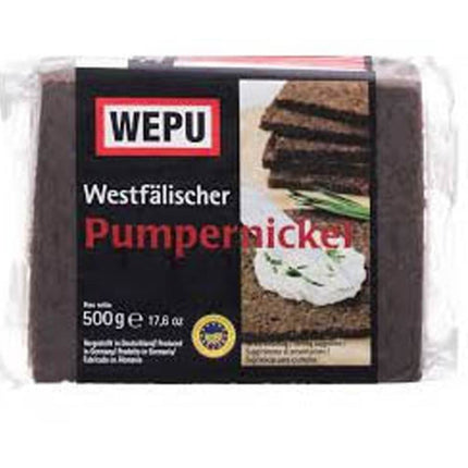 Wepu Pumpernickel Wholemeal 500G ( BB 15/03/2025 )