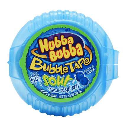 Hubba Bubba Bubble Tape Sour Blue Raspberry 57G ( BB 16/12/2024 )