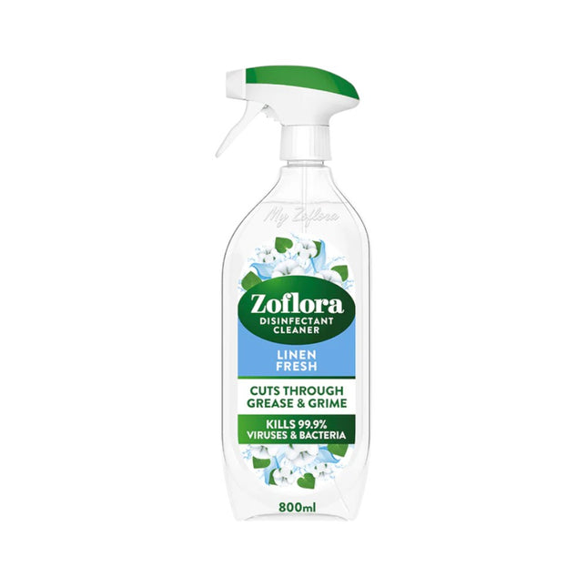 Zoflora Multipurpose Disinfectant Spray Linen Fresh 800ml