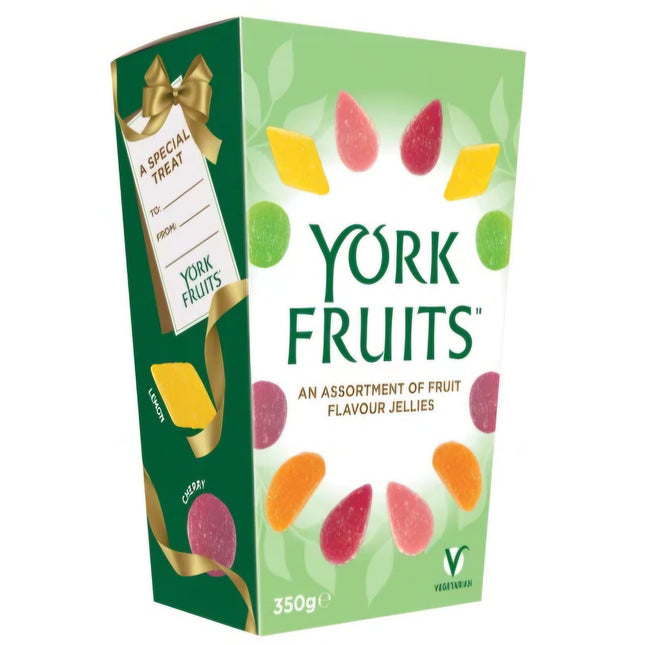 York Fruits Assortment Fruit Jellies Carton 350G ( BB 30/05/2026 )
