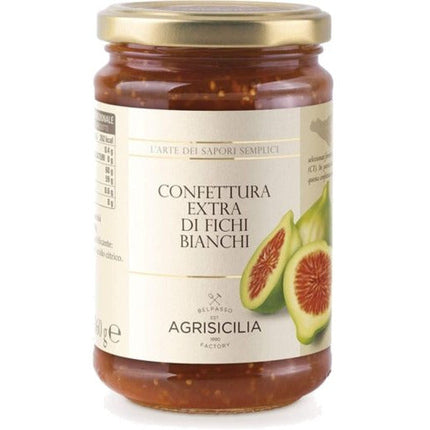 Agrisicilia Organic White Fig Preserve Jam 360G ( BB 06/2028 )