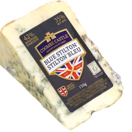 Coombe Castle Blue Stilton Creamy Blue Cheese 150G ( BB 11/02/2025 ) * Refrigerated items are for local pick-up only )