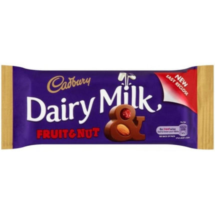 Cadbury Dairy Milk Fruit & Nut 54G Ireland ( BB 03/10/2024 )