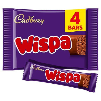 Cadbury Wispa 4 Bars Multipack 94.8G ( BB 06/2025 )