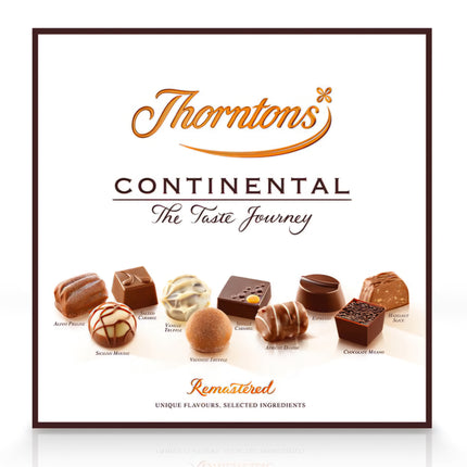 Thorntons Continental Assorted Chocolate Gift Box 264G ( BB 09/04/2025 )