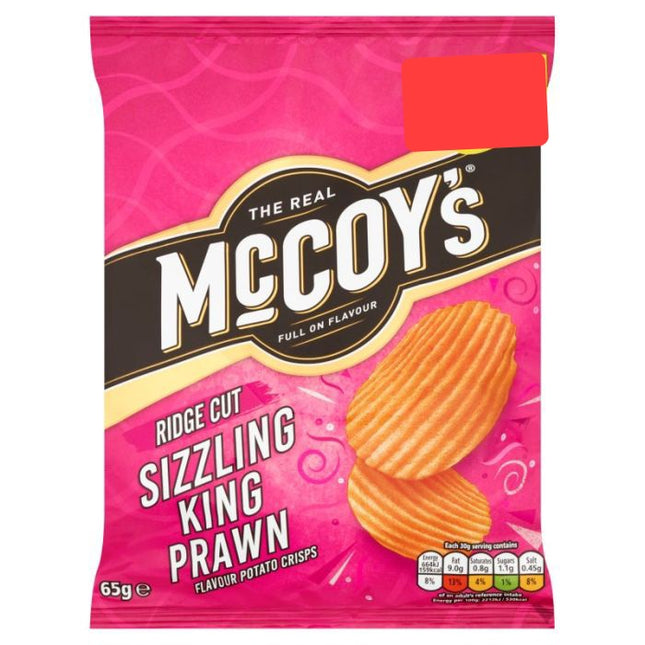 McCoy's Sizzling King Prawn 45G  ( BB 06/06/2026 )