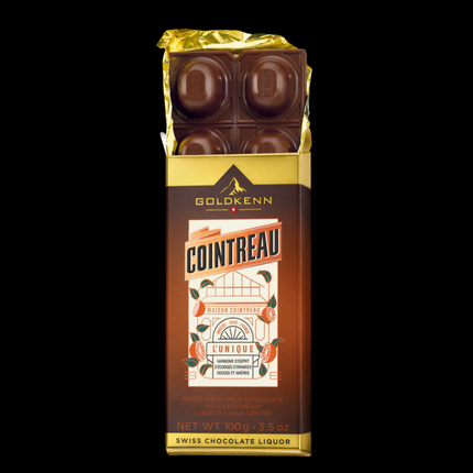 Goldkenn Cointreau Chocolate Liquor Bar 100G ( BB 25/06/2025 )