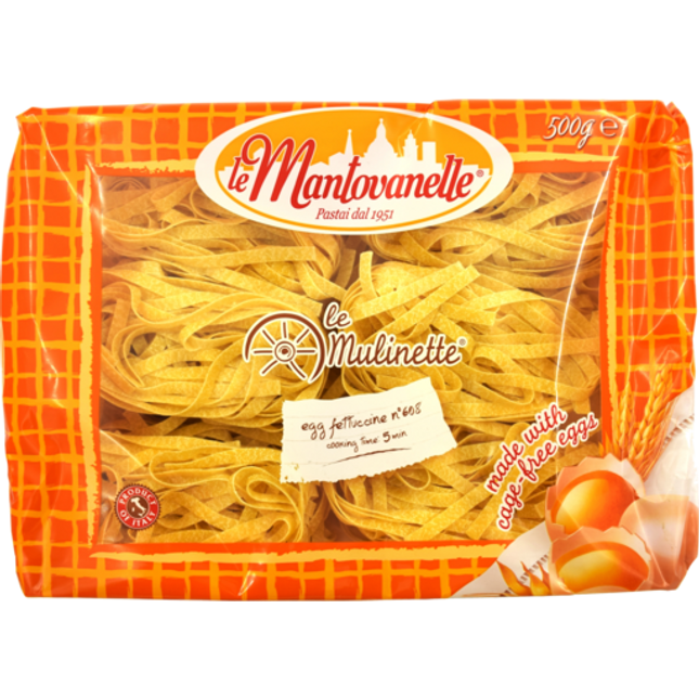 Le Mantovanelle Egg Fettuccine #608 500G ( BB 02/05/2026 )