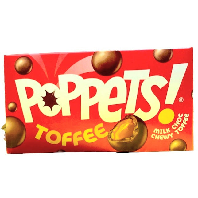 Poppets Chewy Toffee 39G ( BB 29/07/2026 )