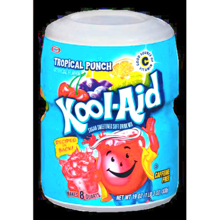 Kool-Aid Tropical Punch Drink Mix Tub 538G ( BB 11/2025 )