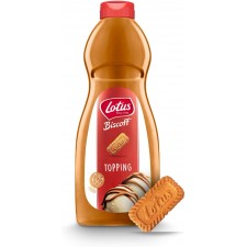 Lotus Biscoff Topping Sauce Squeezy Tub 1 KG ( BB 12/04/2025 )