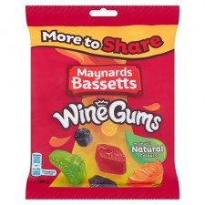 Maynards Bassetts Wine Gums 130G ( BB 12/11/2025 )