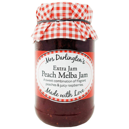 Mrs Darlington's Extra Peach Melba Jam 340G ( BB 07/2026 )