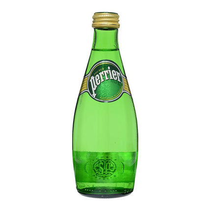 Perrier Sparkling Natural Mineral Water Glass Bottle 330ml ( BB 07/2026 )