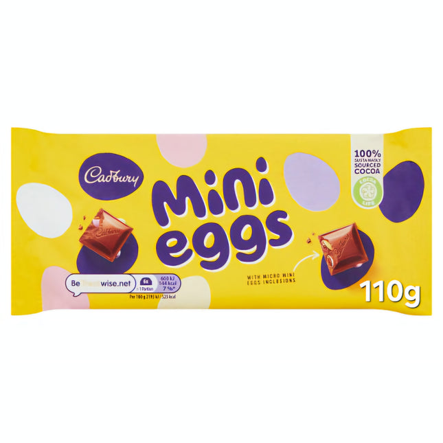 Cadbury Mini Eggs Bar 110G ( BB 31/07/2026 )