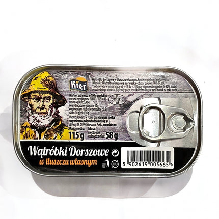Kier Cod Liver 115G ( BB 28/02/2030 )
