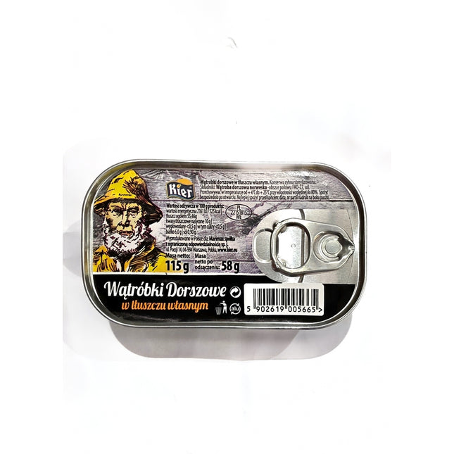 Kier Cod Liver 115G ( BB 28/02/2030 )