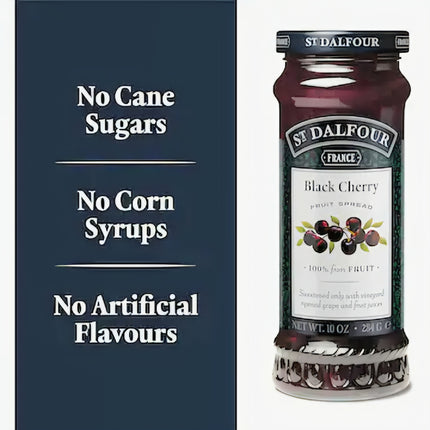 St. Dalfour Black Cherry Jam 284G ( BB 12/12/2027 )
