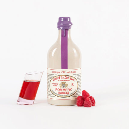 Pommery Raspberry Vinegar 500ml Stoneware Bottle